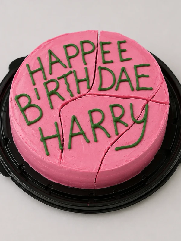 Бенто - торт "Happy Birthday, Garry!"